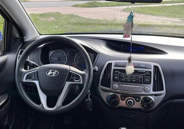 Hyundai i20 cena 22900 przebieg: 171000, rok produkcji 2013 z Milanówek małe 301